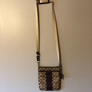 Coach cross body bag